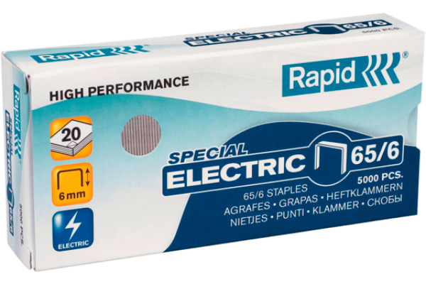RAPID Heftklammern Strong 65/6 mm 24869000 verzinkt 5000 Stück