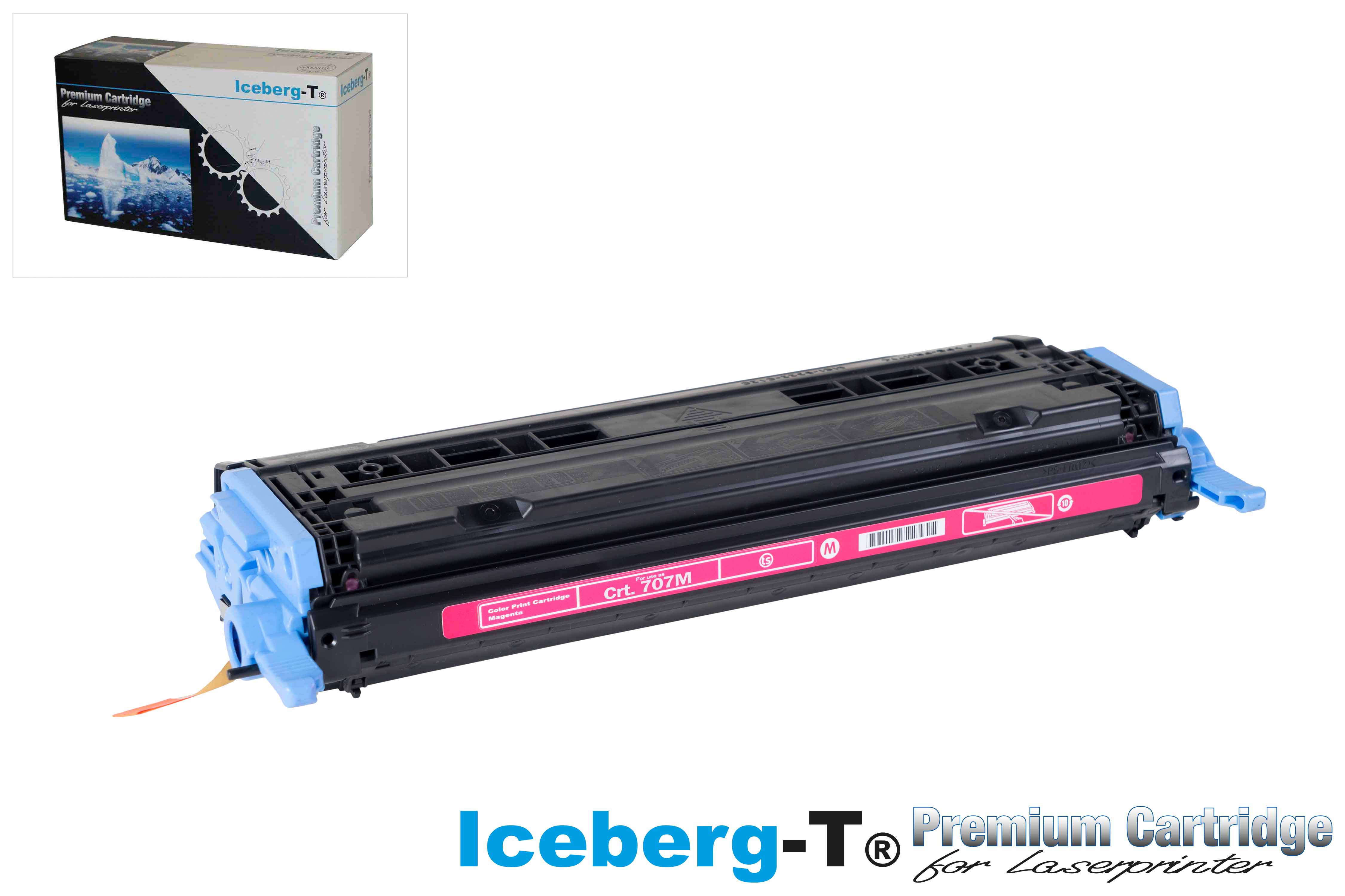 Iceberg-T Toner Crt. 707M 2'000 Seiten, magenta