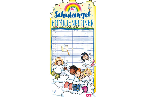 HEYE Schutzengel Familienplaner 23329 DE, 21x45cm 2024
