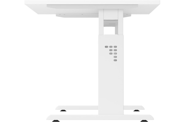 APOLLO Bürotisch ZERO 120x67cm VOS612/W weiss/weiss