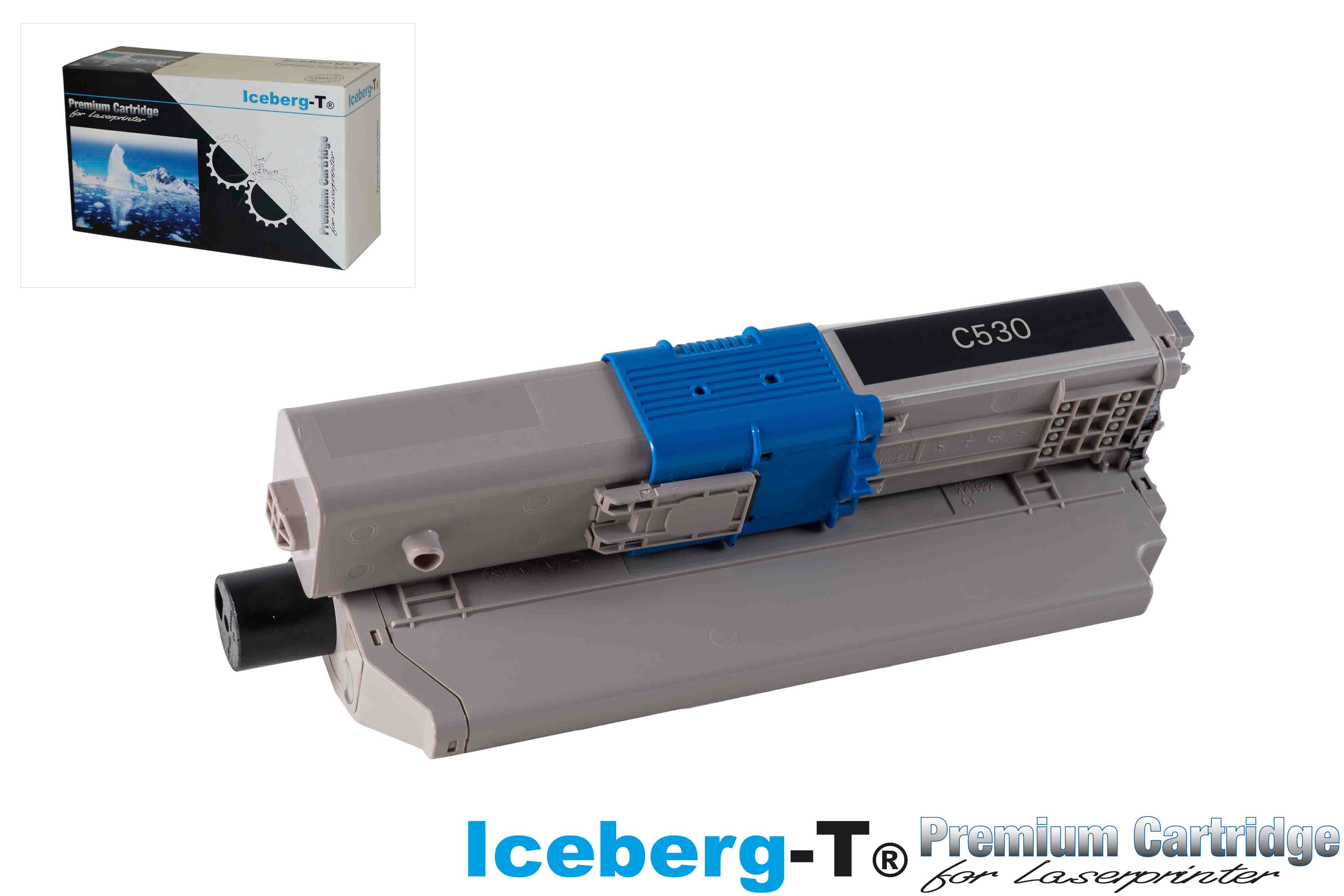 Iceberg-T Toner OKI C530 5'000 Seiten, black