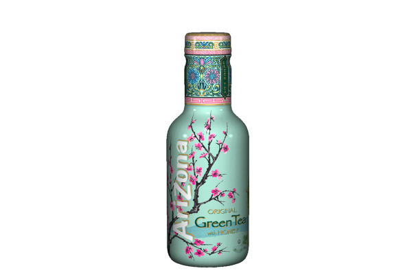 ARIZONA Green Tea with Honey, Pet 4181 50 cl, 6 Stk.