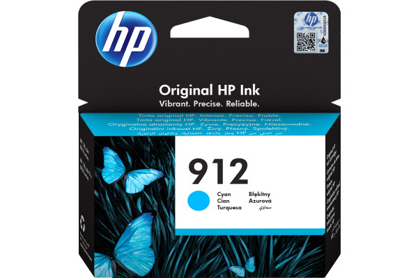 HP Tintenpatrone 912 cyan 3YL77AE OfficeJet 8010/8020 315 S.
