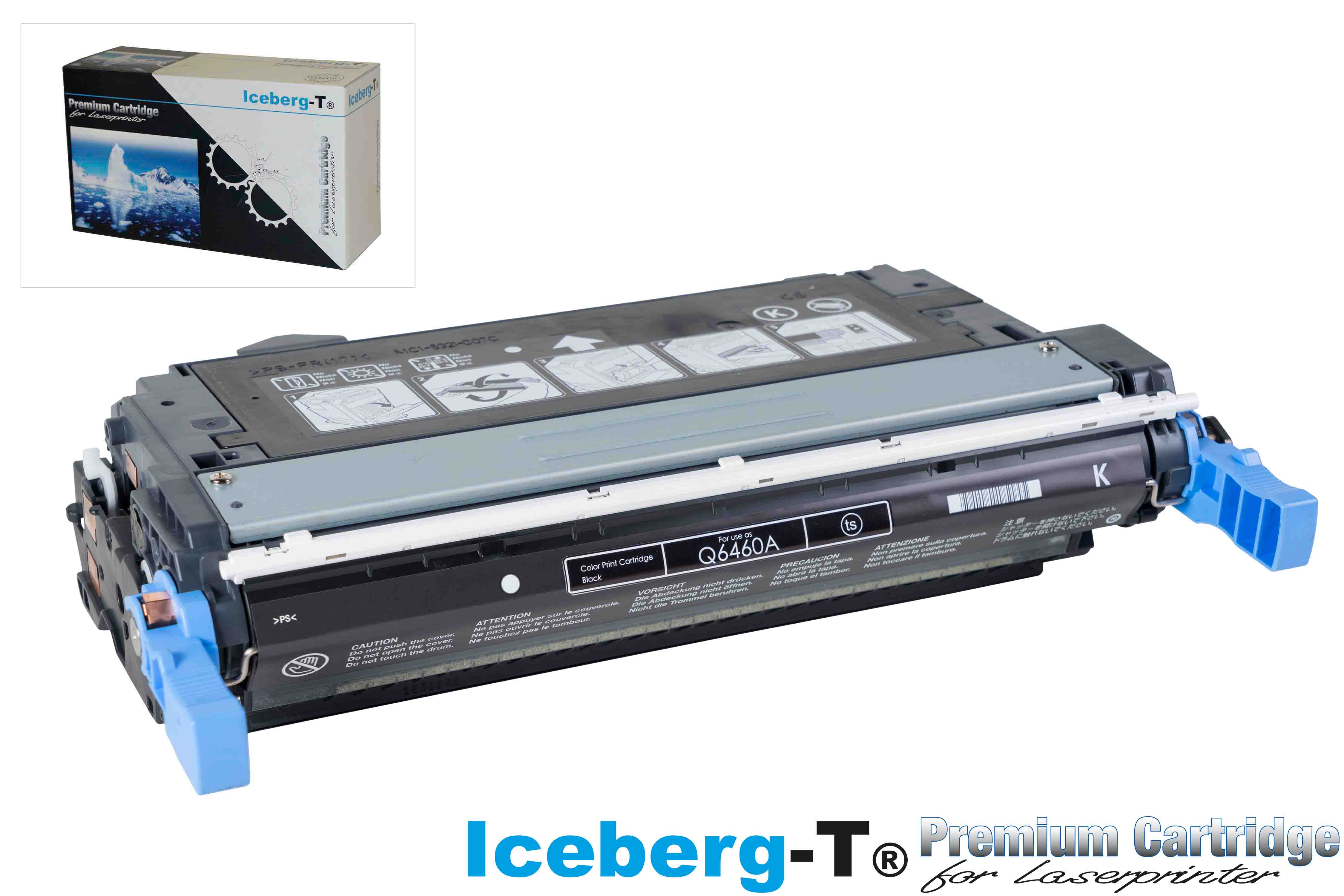 Iceberg-T Toner Q6460A / 644A 12'000 Seiten, black