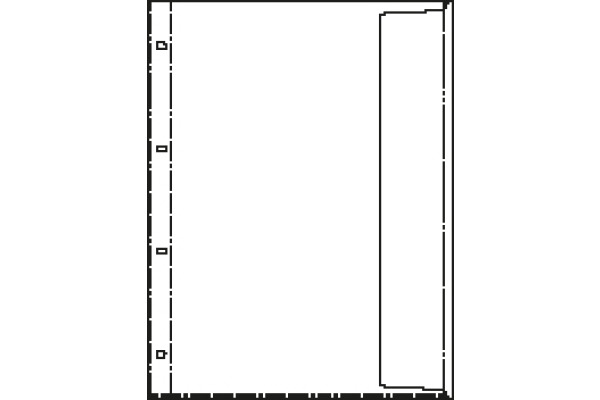 BIELLA Zeigetaschen PP 150my A4 47241503U mit Lasche glatt 10 Stück