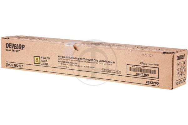 DEVELOP Toner yellow TN-221Y Ineo +227 20'000 Seiten