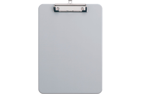 MAUL Schreibplatte Kunststoff A4 2340582 mit Bügelklemme, grau