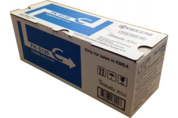 KYOCERA Toner-Modul cyan TK-5135C TASKalfa 265ci 5000 Seiten
