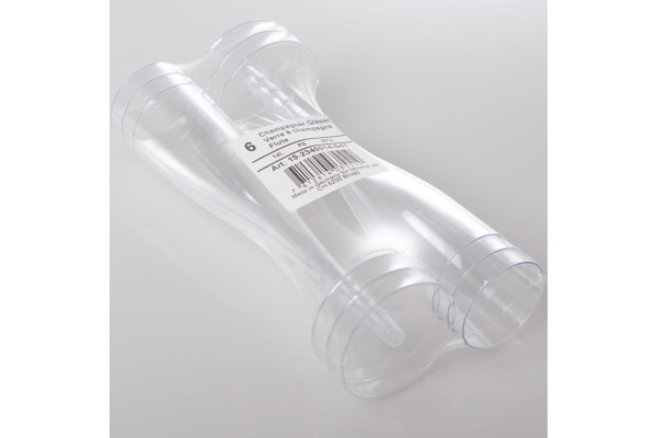 ELCO Champagner-Glas 1dl 23400140 glasklar, 6Stk.