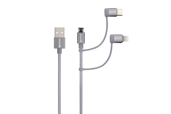 SKROSS USB-C to Lightning Cable 2.0 SKCA0015C 1.2m Space Grey