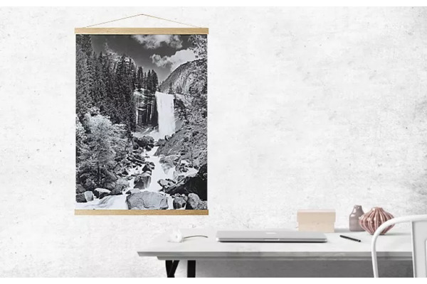 DEBEX Posterleisten 31x2cm LEMG 31 Eiche, magnetisch