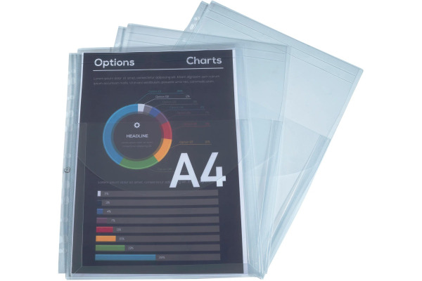 EXACOMPTA Schutzhülle A4 5503E 25mm 10 Stück