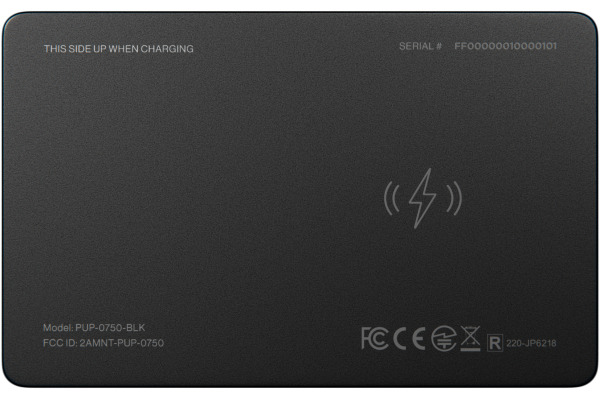 STATIK SmartCard Wallet Tracker Blk PUP-0750 Apple FindMy&Google Find Hub
