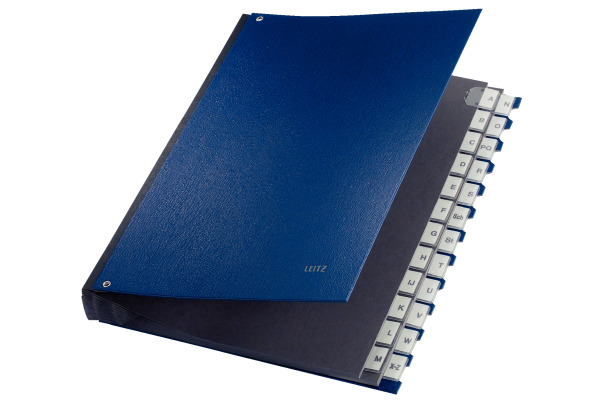 LEITZ Pultordner PP A-Z 59240035 blau 24 Fächer