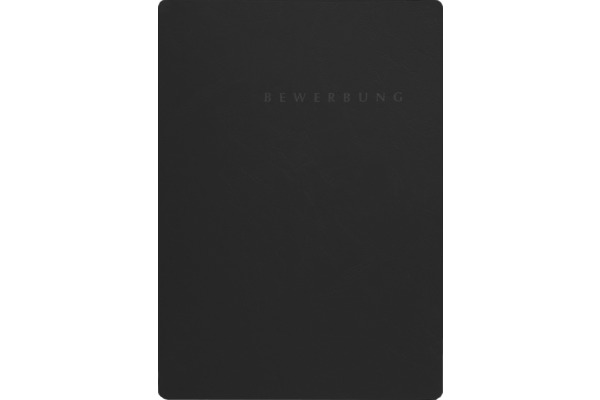 PAGNA Bewerbungsmappe Select A4 22002-04 schwarz 3-teilig