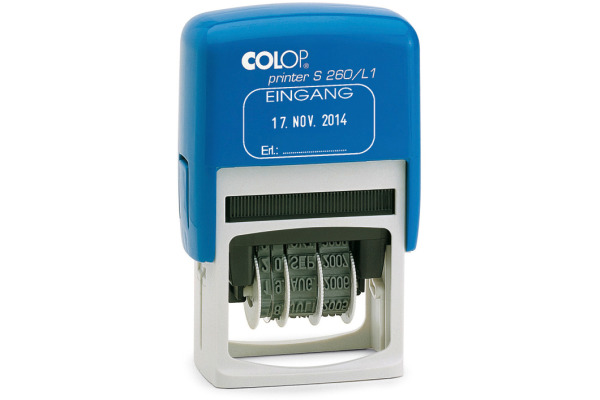 COLOP Datumstempel Eingang D S260L1/D 24x45mm