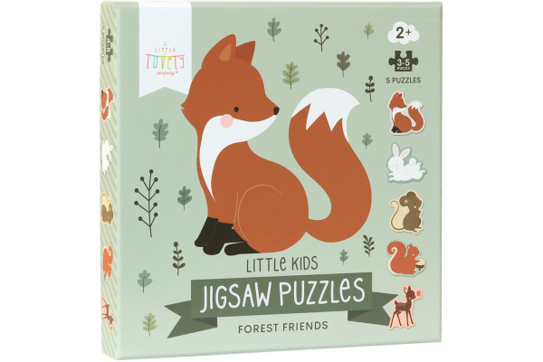ALLC Puzzle PGPUFF05 Forest friends 5-teilig