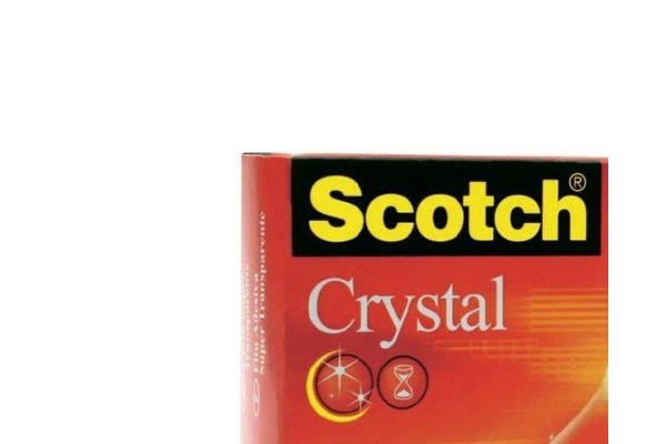 SCOTCH Crystal Tape 600 19mmx33m 6001933K kristallklar