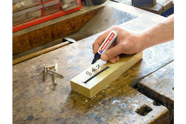 EDDING Permanent Marker 500 2-7mm 500-999 10 Farben ass.