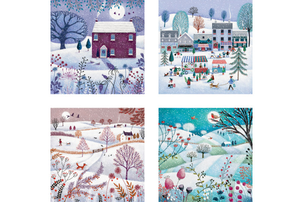 COPPENRAT Mini Adventskalender 72573 Winterlandschaften