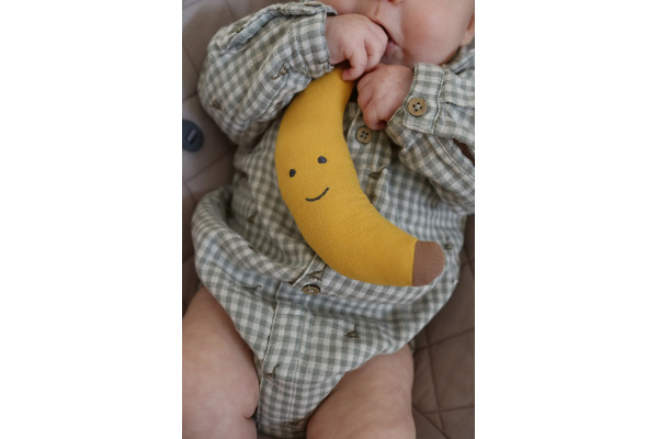 JABADABAD Babyrassel Banane 20cm K140 gelb