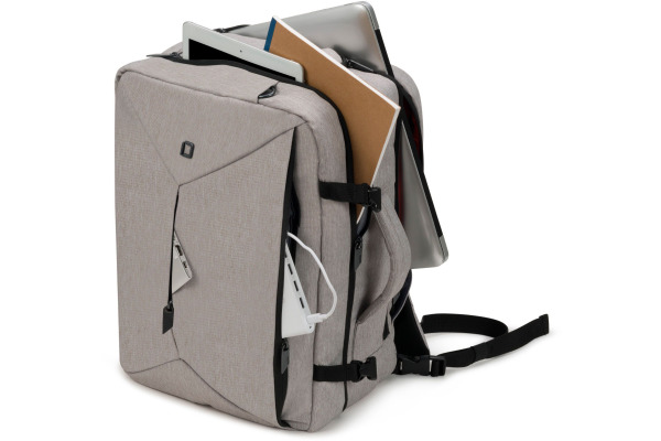 DICOTA Backpack 13-15.6 D31716 Dual Plus EDGE light grey