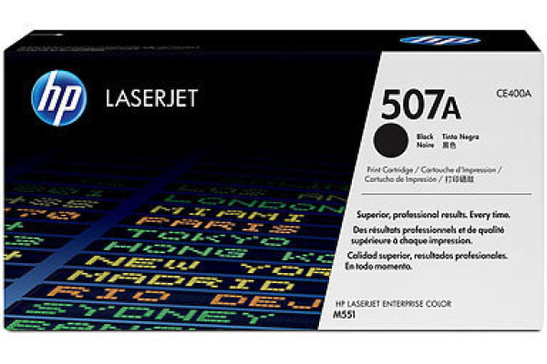 HP Toner-Modul 507A schwarz CE400A LJ Enterprise 500 Col. 5500 S.