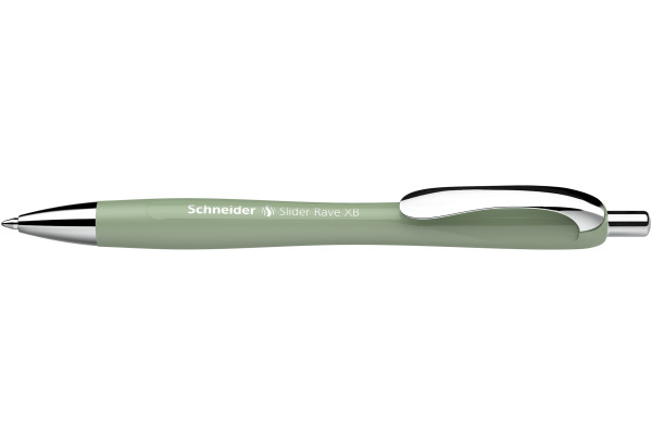 SCHNEIDER Kugelschreiber Slider Rave XB 132544 bio-grün,Trend Edition 0.7mm