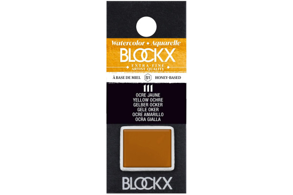 BLOCKX Aquarellfarbe 1.5ml 41111BXC ockergelb
