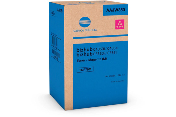 KONICA Toner TNP79M magenta AAJW350 Bizhub C3350i 9000 Seiten