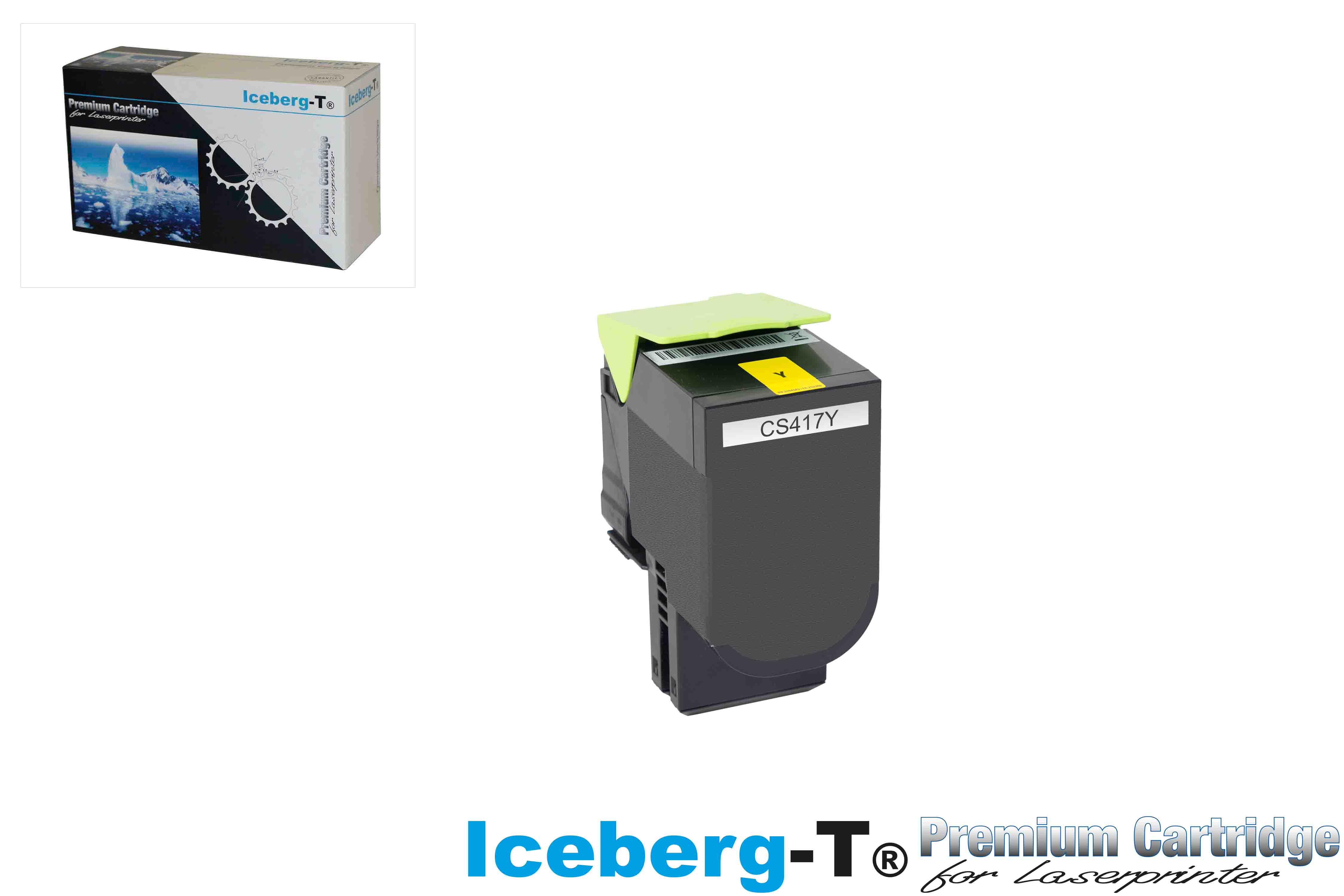Iceberg-T Toner CS417 / 517 3'500 Seiten, yellow