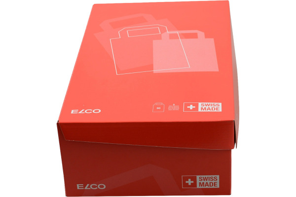 ELCO Tragetasche 18x8x26cm 7010101.2 mit Henkel, braun 50 Stück