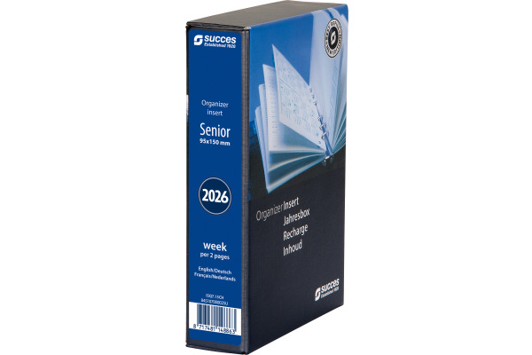 SUCCES Agenda Senior 2026 845107000 1W/2S Ersatz kompl. 9.5x15cm