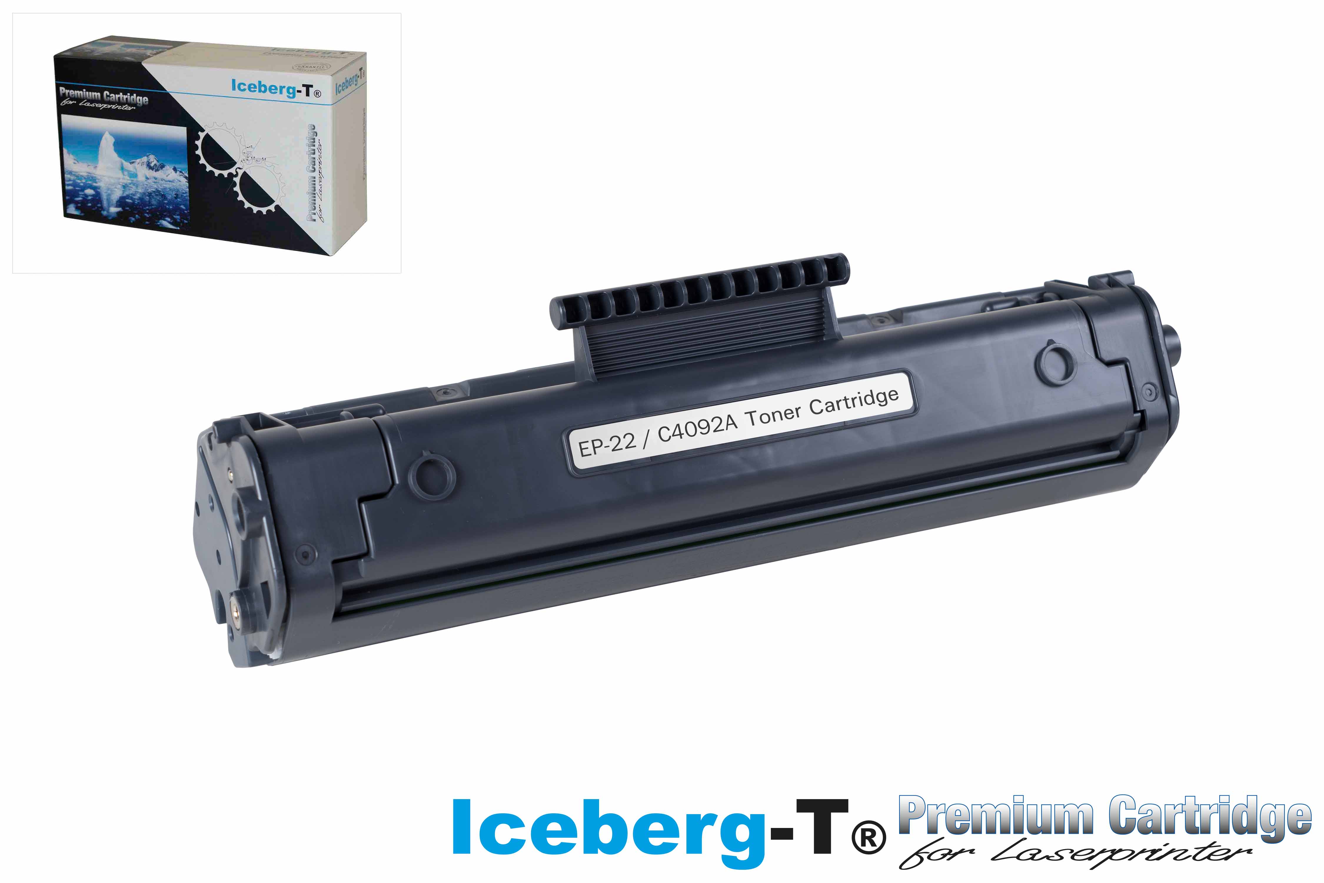 Iceberg-T Toner C4092A 2'500 Seiten, schwarz