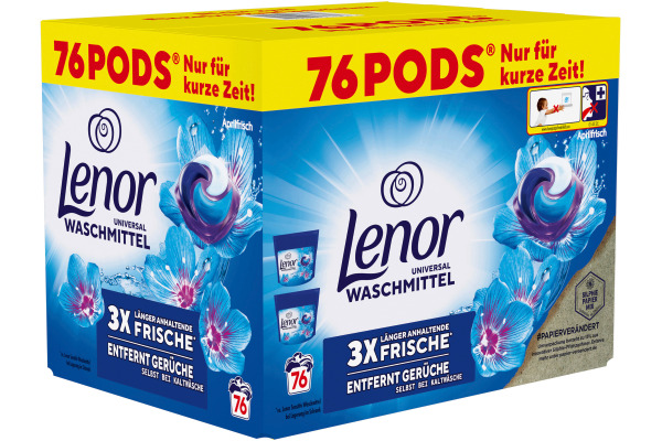 LENOR Wäsche-Pods Allin1 972428 Aprilfrisch 76 Pods