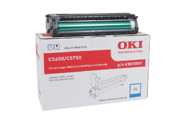OKI Drum cyan 43870007 C5650/5750 20'000 Seiten