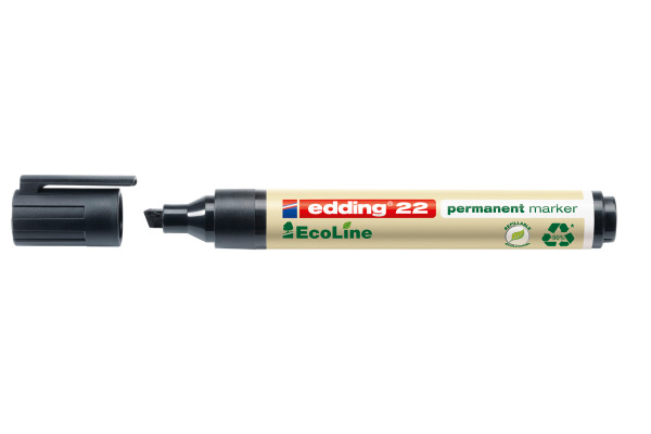 EDDING Permanent Marker 22 1.0-5.0mm 22-1 schwarz