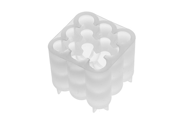 GLOREX Kerzengiessform 5.5x5.5x6cm 69732092 Bubble