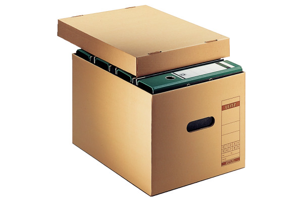 LEITZ Archiv-Schachtel Premium 60810000 braun 335x280x440mm