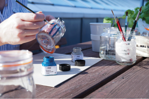 KREUL Glas-Porzellanmalfarben KR-16602 Chalky 6x20ml