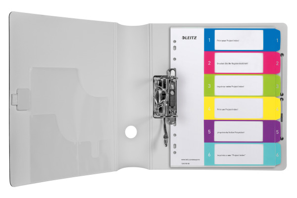 LEITZ Register PP WOW A4+ 12420000 multicolor 1-6
