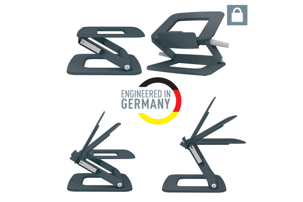 LEITZ Monitorständer Ergo 64240089 Dunkelgrau
