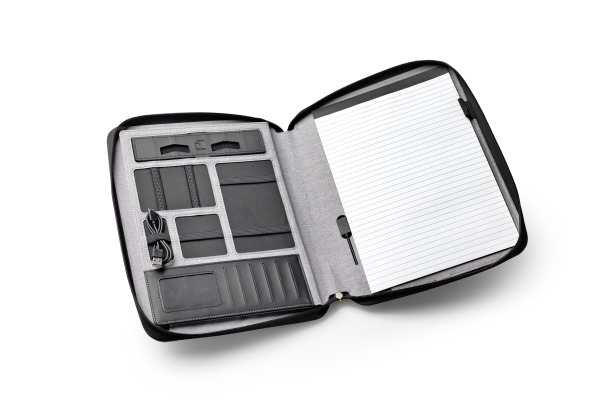 DUFCO Konferenzmappe A4 48-2026.0 Powerbank 5000 mAH, grau