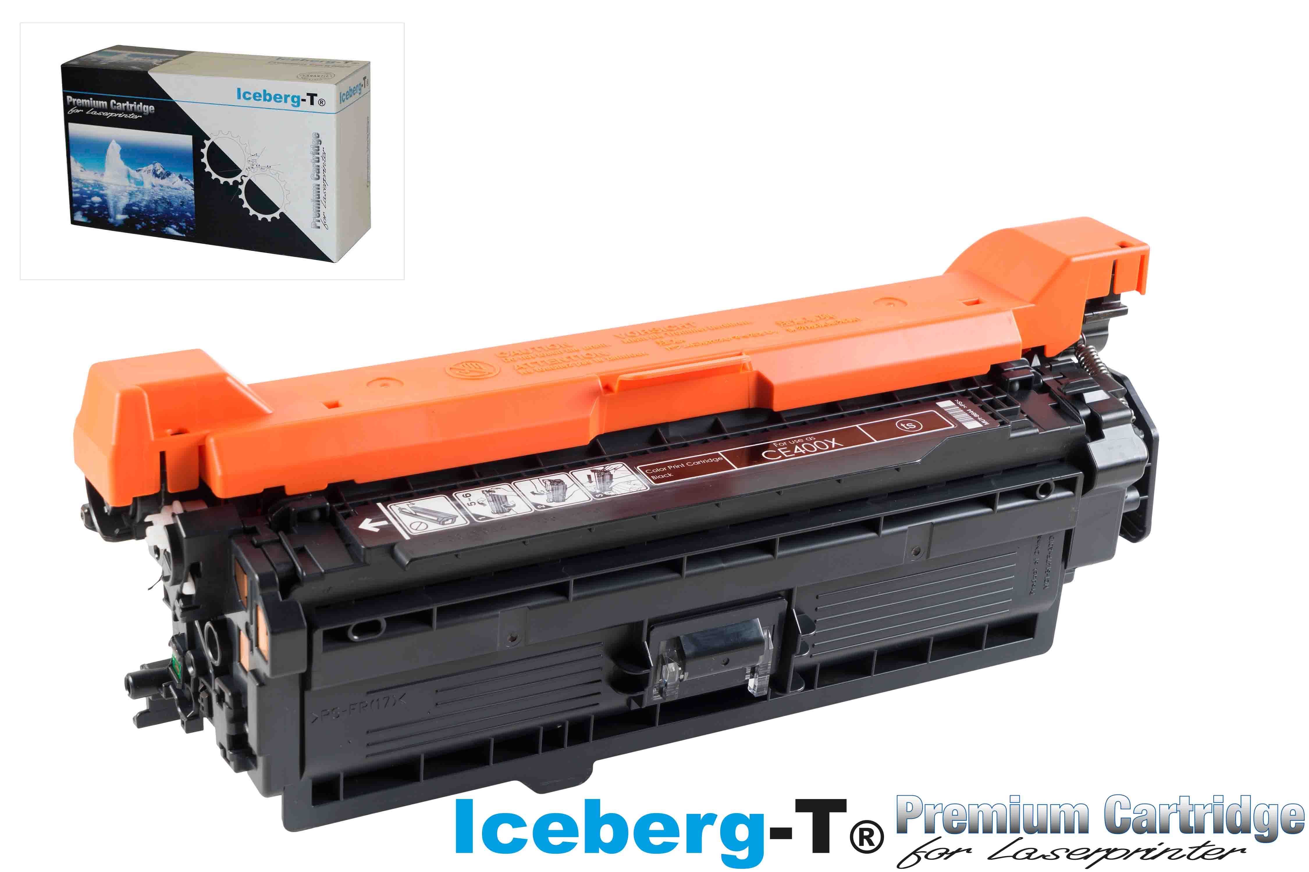 Iceberg-T Toner CE400X 11'000 Seiten, black