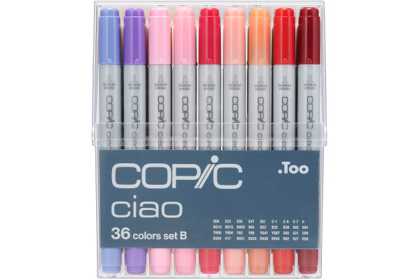 COPIC Marker Ciao 22075362 36er Set B