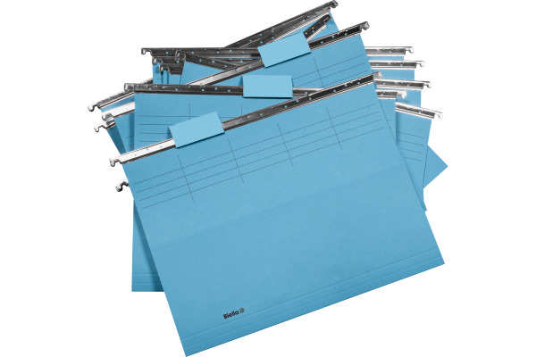BIELLA Hängemappen-Set A4 27125505U blau 32x25cm 25 Stück