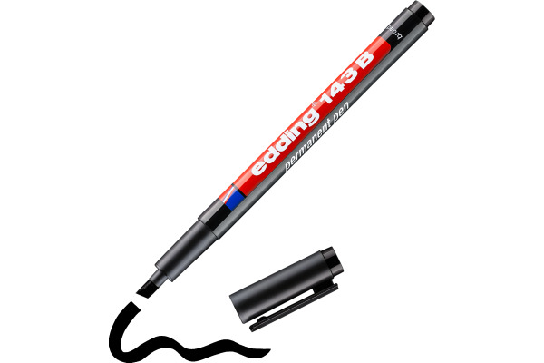 EDDING OHP-Marker permanent B 143-1 schwarz
