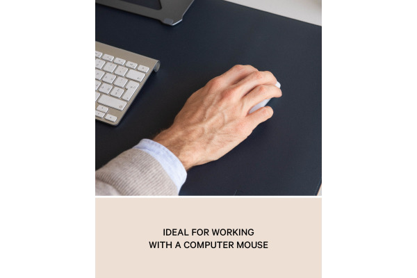 ESMEE Schreibtischmatte 40x60cm 300001.02 dunkelblau