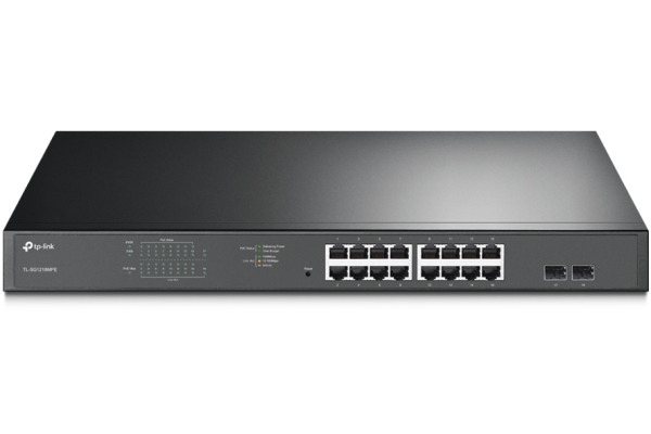 TP-LINK TL-SG1218MPE TL-SG1218 18-Port GB Smart Sw. 16 PoE+