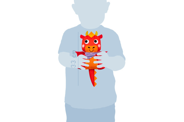 MANDARINE Bastelset KC139C Littel Couz'In, Drache